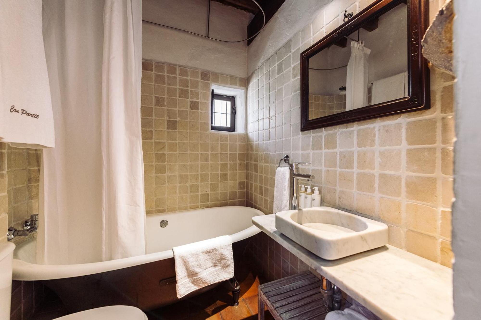 Hotel Rural Can Partit - Adults Only Santa Agnes de Corona Exteriör bild